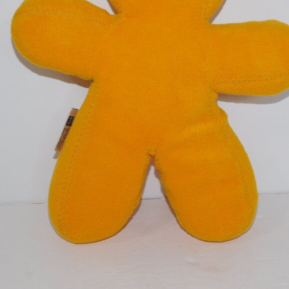 VTG Ikea 2003 Yellow Unicef Brum Bendable Poseable plush Teddy Bear 13" stuffed - Picture 3 of 7